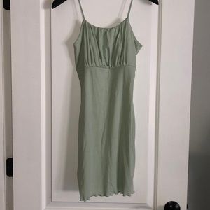 Mint green mini dress!